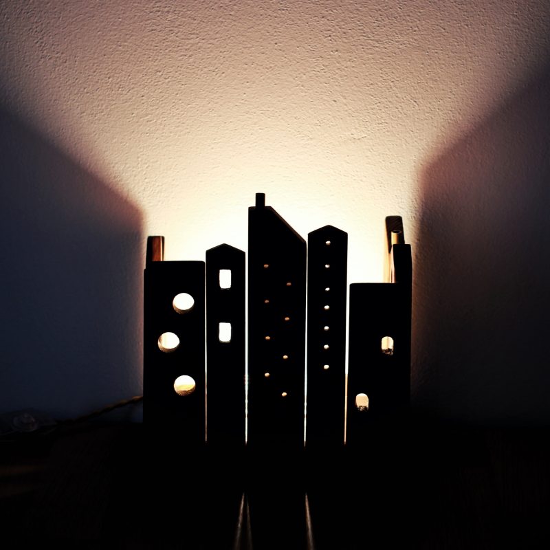 arredamento luce design parma – lampada da tavolo – abat-jour | T042